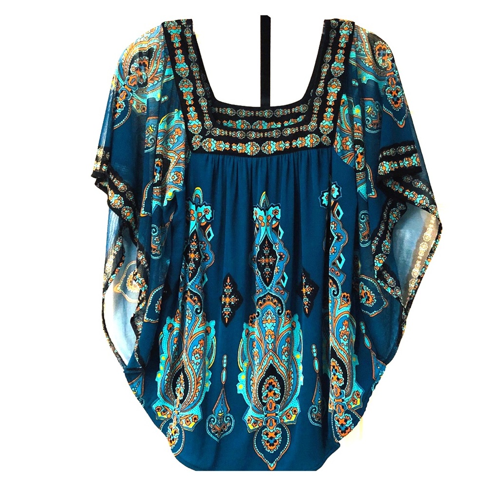 INC International Concepts batwing blouse!